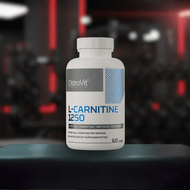 Lcarnitina 60 capsule Gymbros într-o sală de fitness