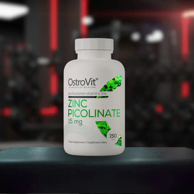 Zincul 150 capsule Gymbros într-o sală de fitness