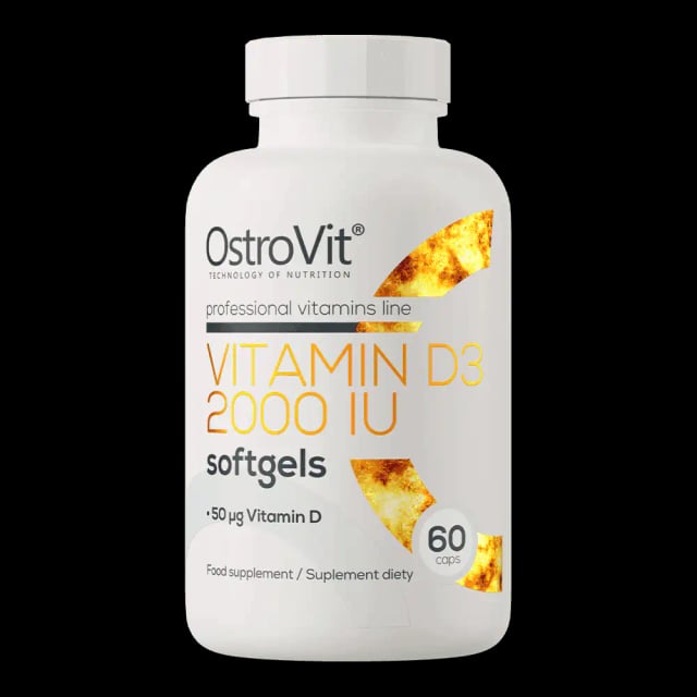 Vitamina D3 D3 2000IU 60 capsule Gymbros