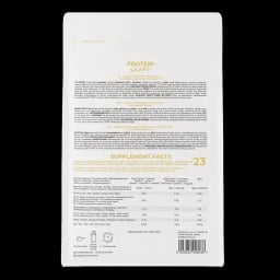 Valori nutriționale și ingrediente ale amestecului proteic 700g vanilie Gymbros